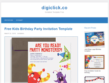 Tablet Screenshot of digiclick.co